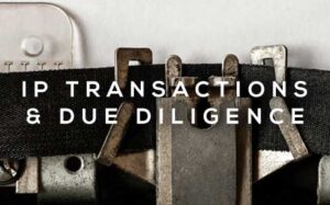 IP transactions and due diligence